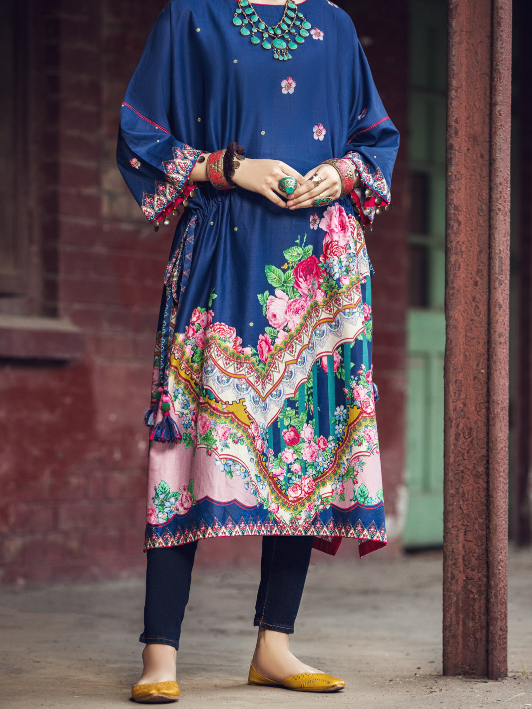 Blue Cambric Tunic - AWP-LK-369
