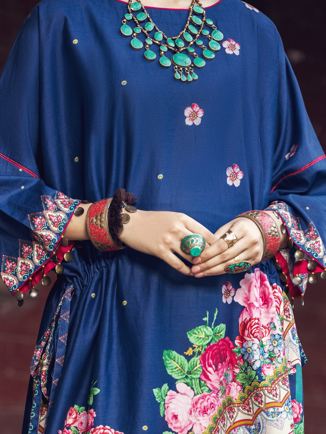 Blue Cambric Tunic - AWP-LK-369