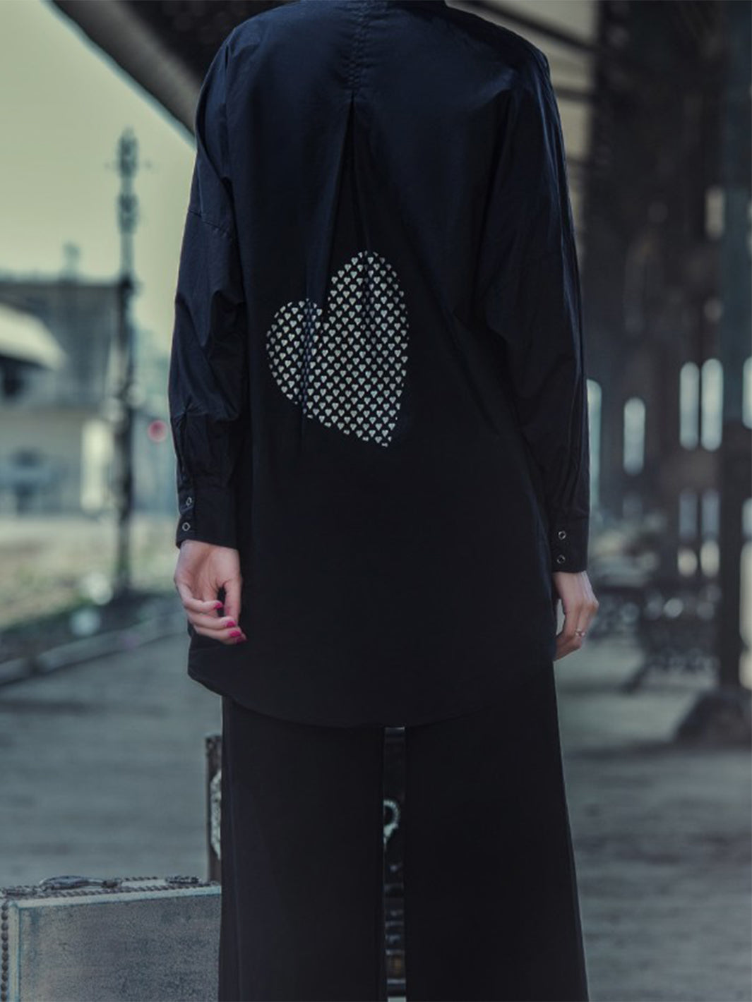 Black Women Top - LSK-2015A - Almirah Online