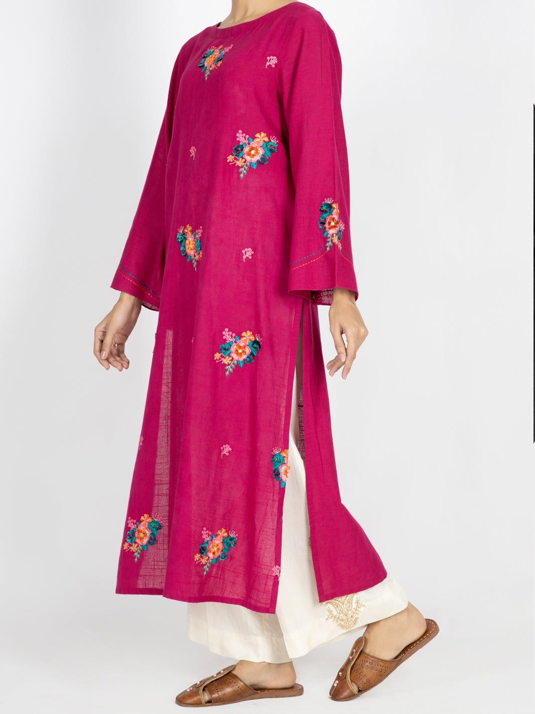 Pink Dobby Tunic - AWP-LK-460