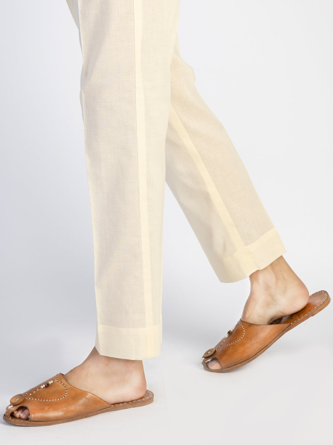 White Cambric Trouser - AL-T-600