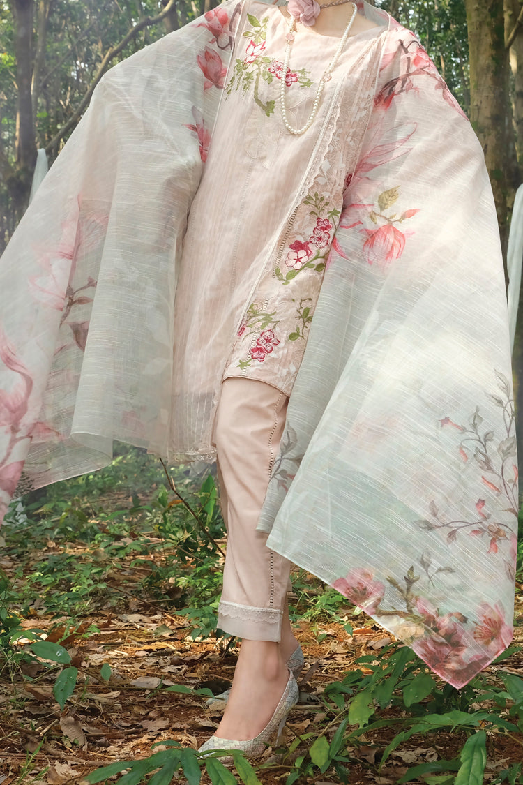 Pink Lawn 3 Piece Unstitched - ALP-646