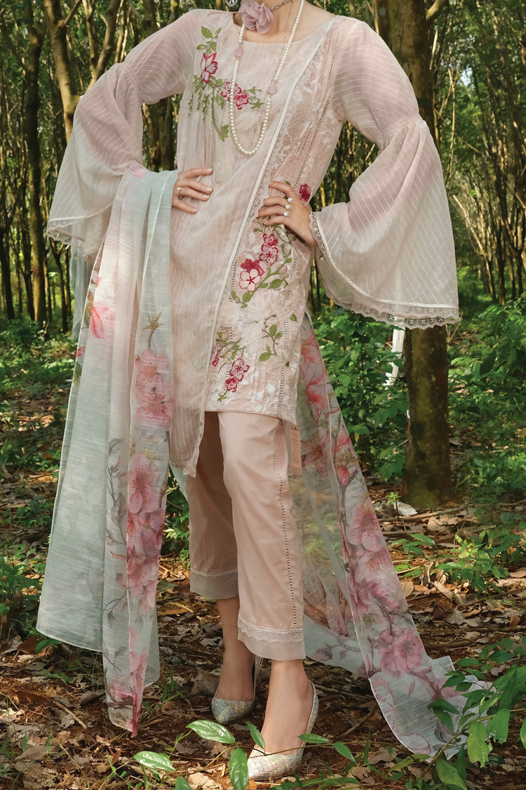 Pink Lawn 3 Piece Stitched - ALP-646