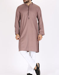 Brown Blended Kurta - AL-K-773