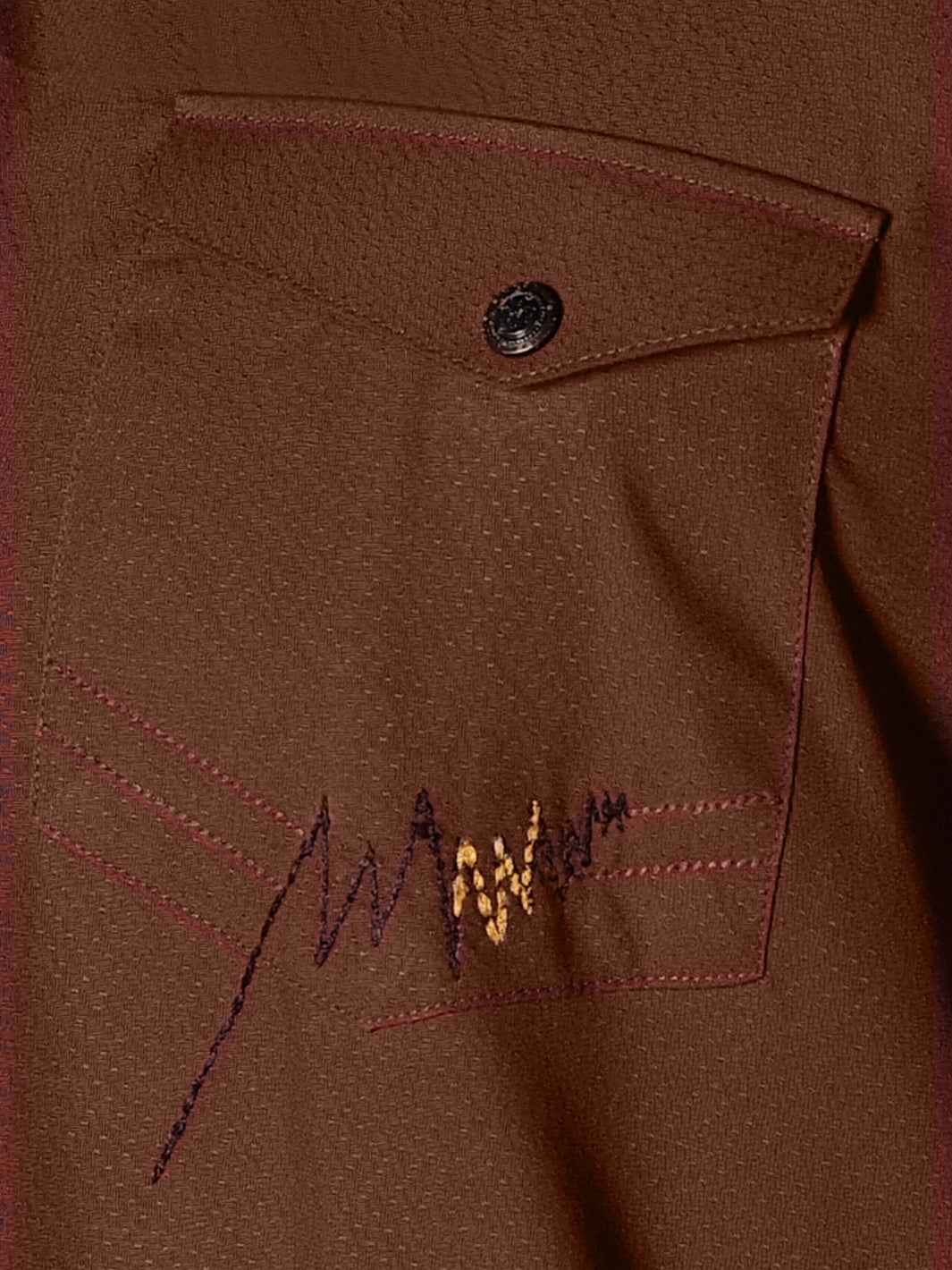 Brown Blended Kurta - AL-K-853