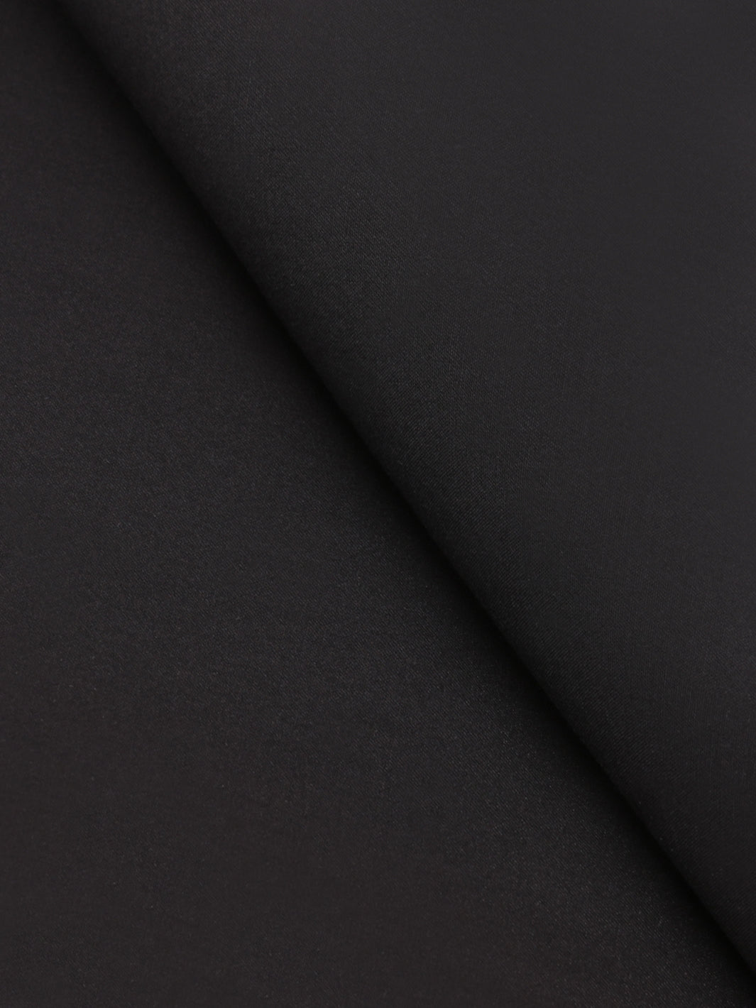 Black Blended Unstitched Fabric - Johar-854E