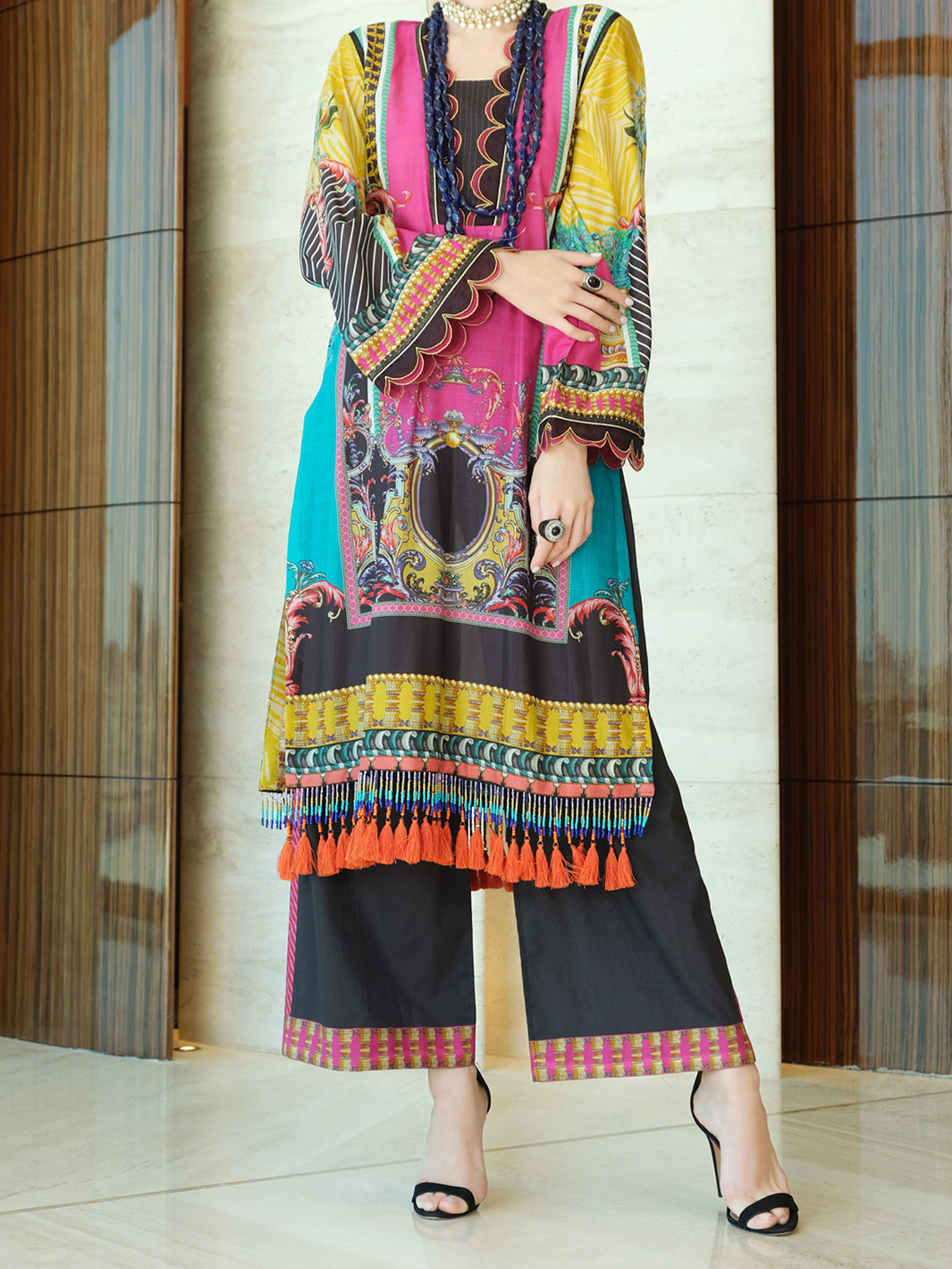 Magenta Lawn 2 Piece Unstitched - ALP-2PS-918