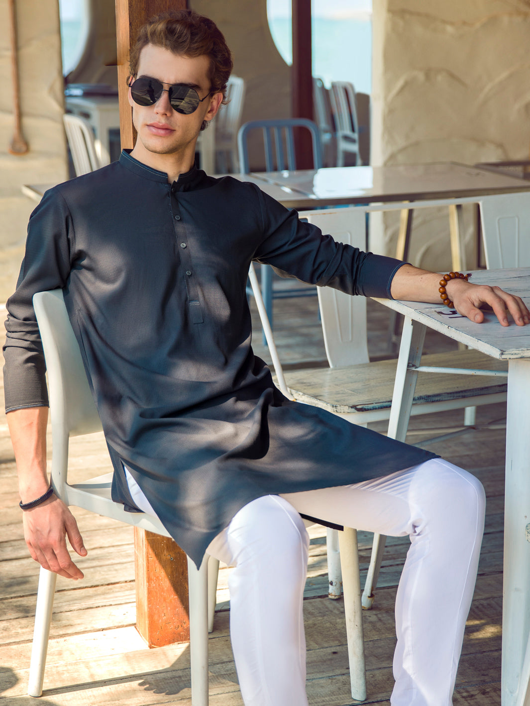 Green Kurta - AL-K-949