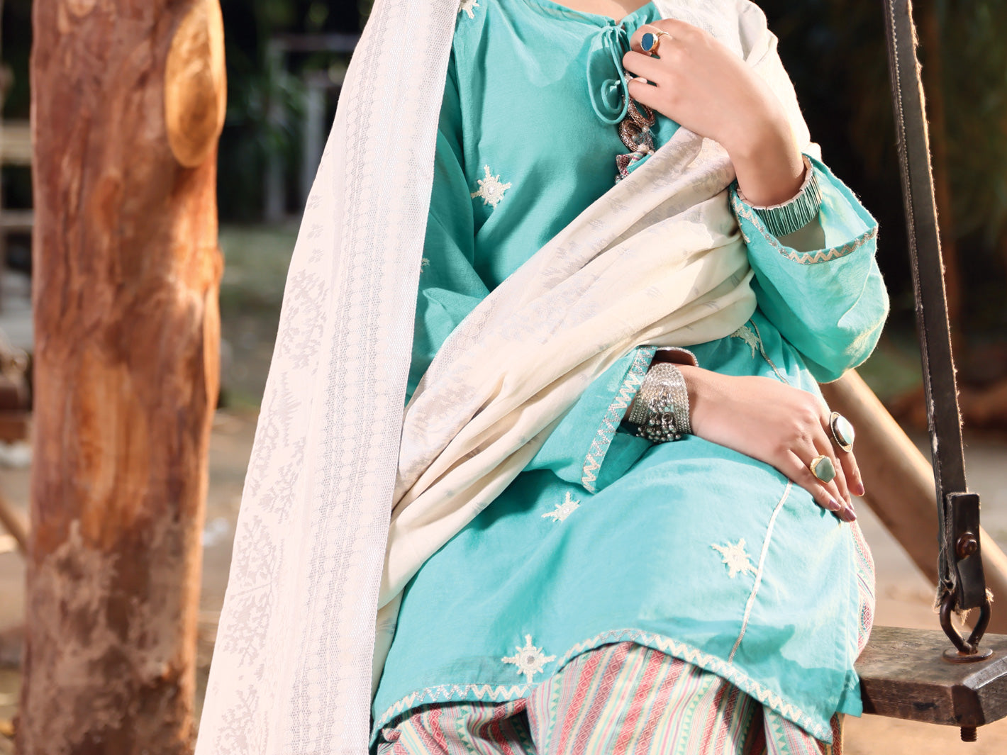 Ferozi Viscose 3 Piece Stitched - ALP-3PS-949