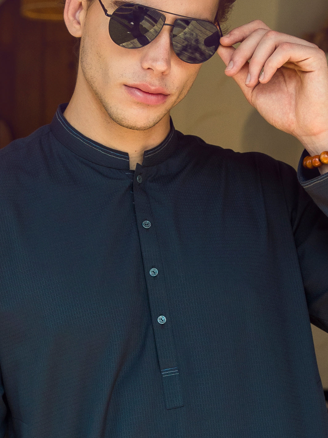 Green Kurta - AL-K-949