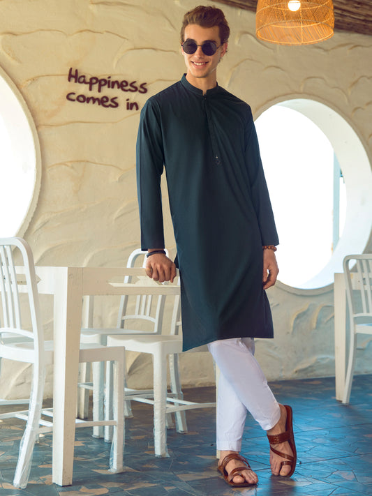 Green Kurta - AL-K-950