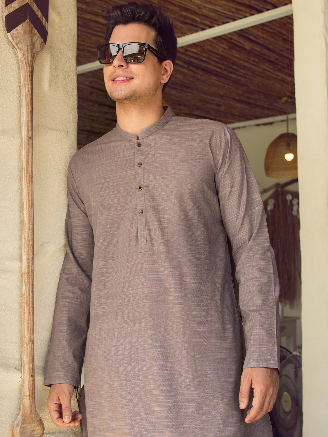 Purple Kurta - AL-K-965