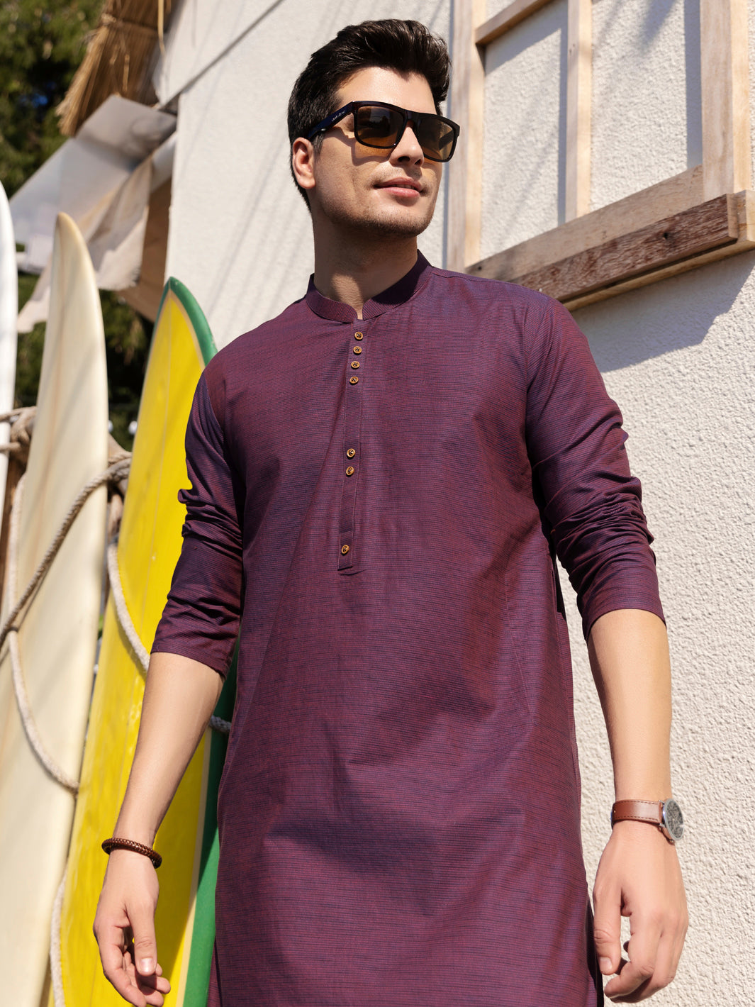 Purple Kurta - AL-K-990