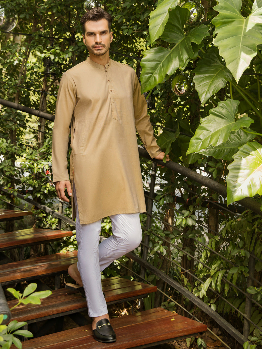 Green Kurta - AL-K-996