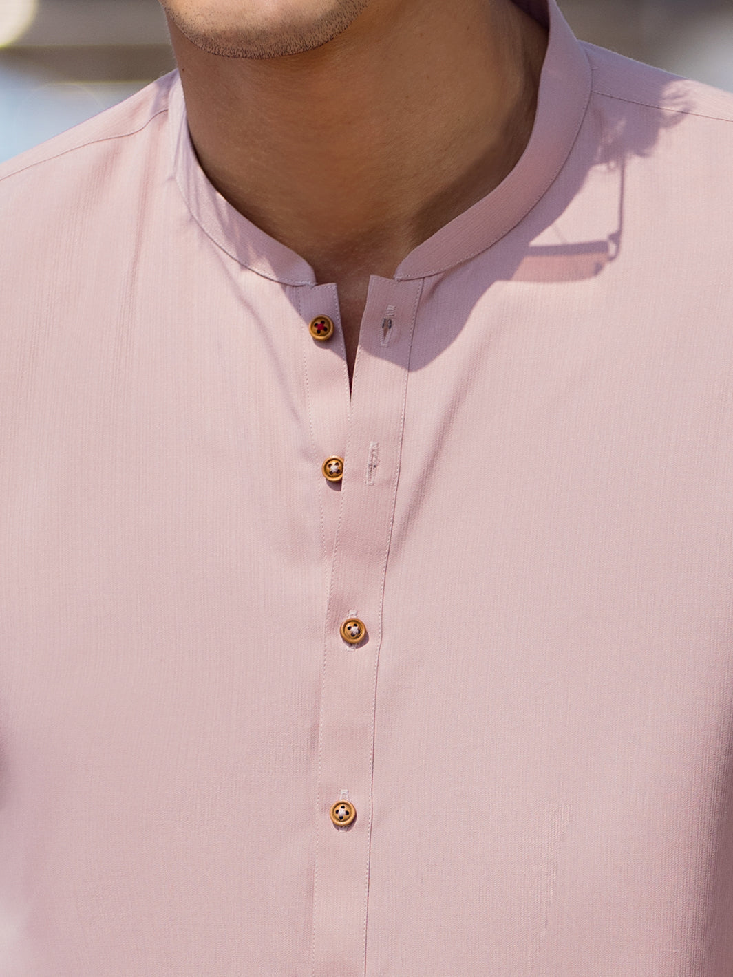 Pink Blended Kurta - AL-K-1046