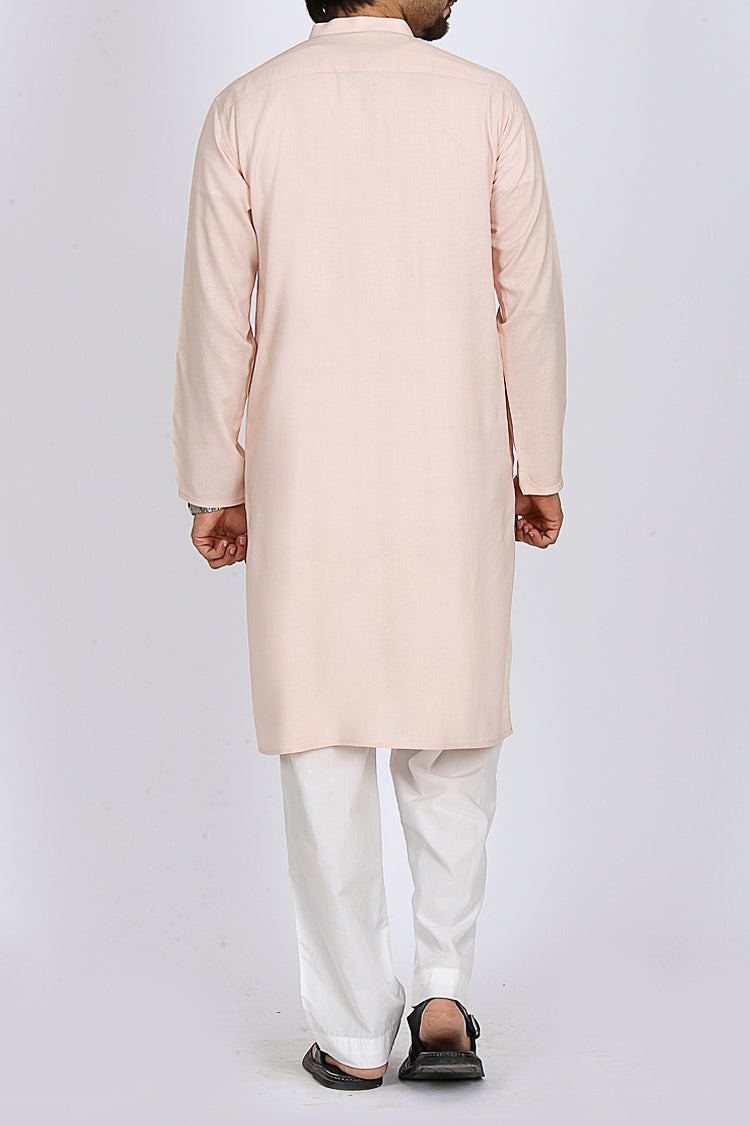 Pink Blended Kurta - AL-K-543