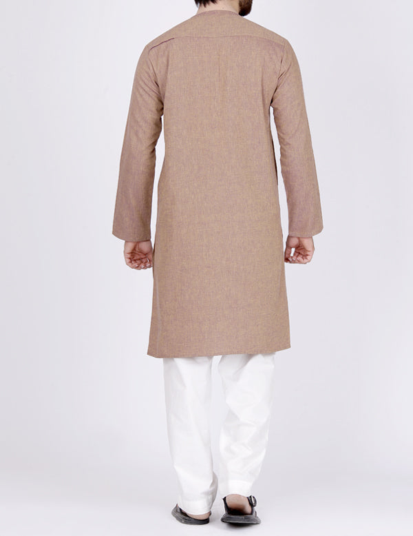 Purple Blended Kurta - AL-K-572