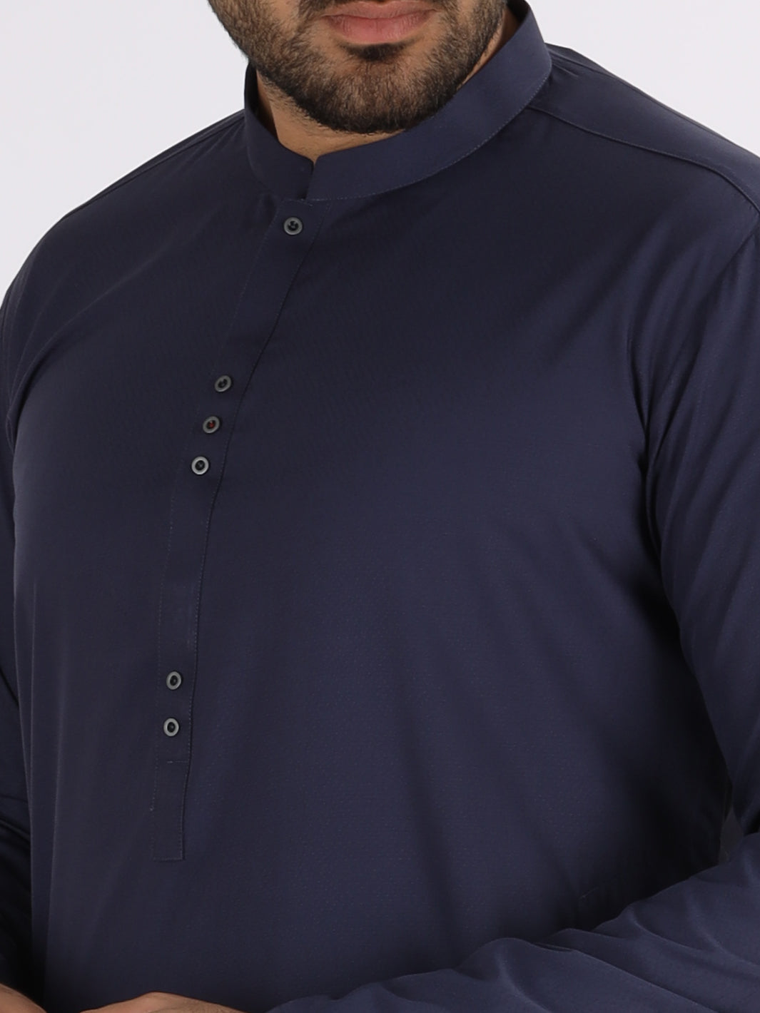 Blue Blended Kurta - AL-K-847