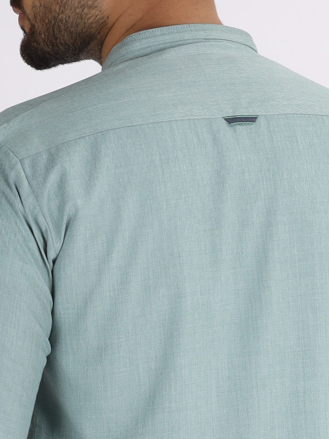 Light Green Blended Kurta - AL-K-861