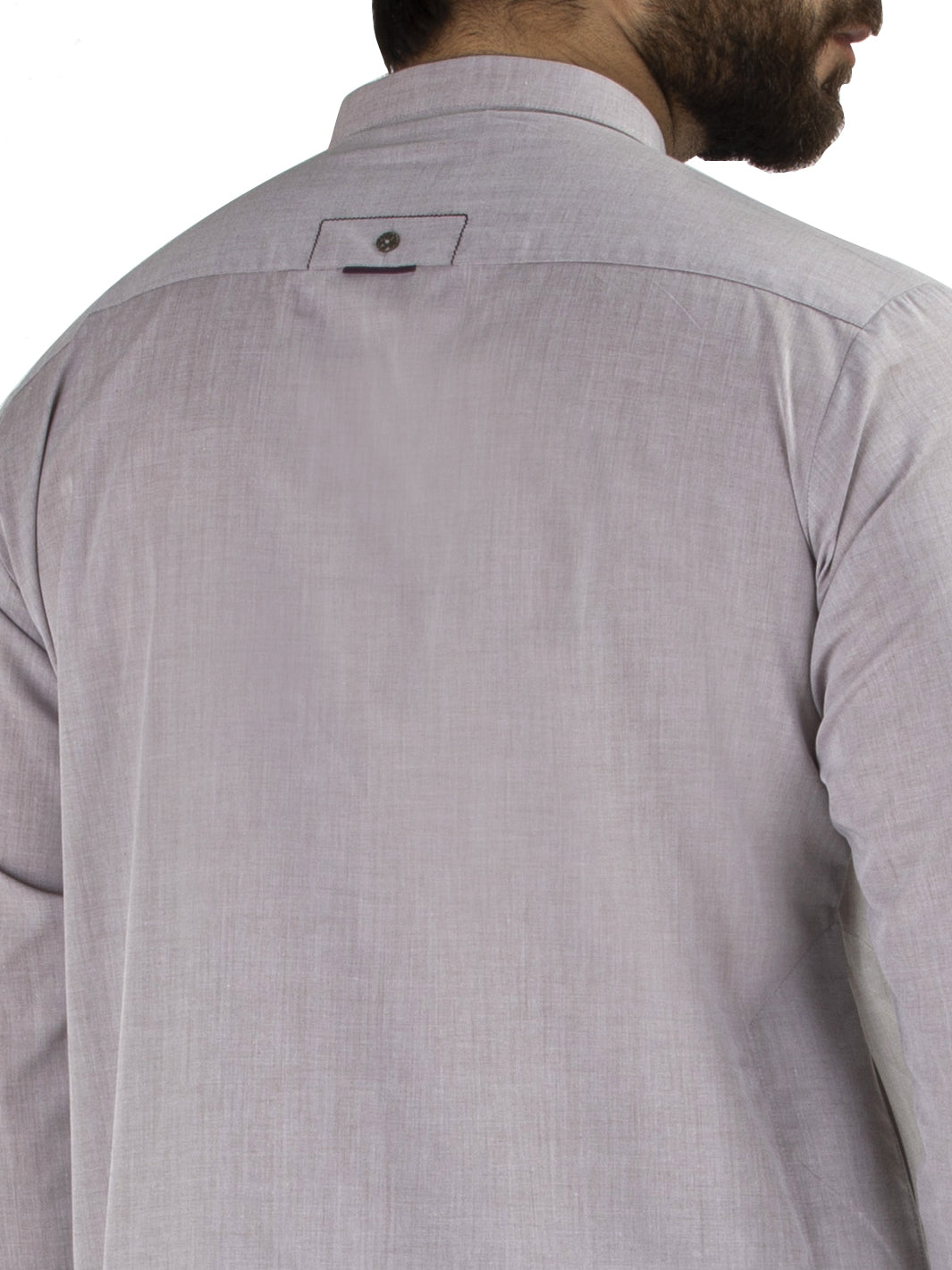 Grey Blended Kurta Pajama - AL-KS-2473