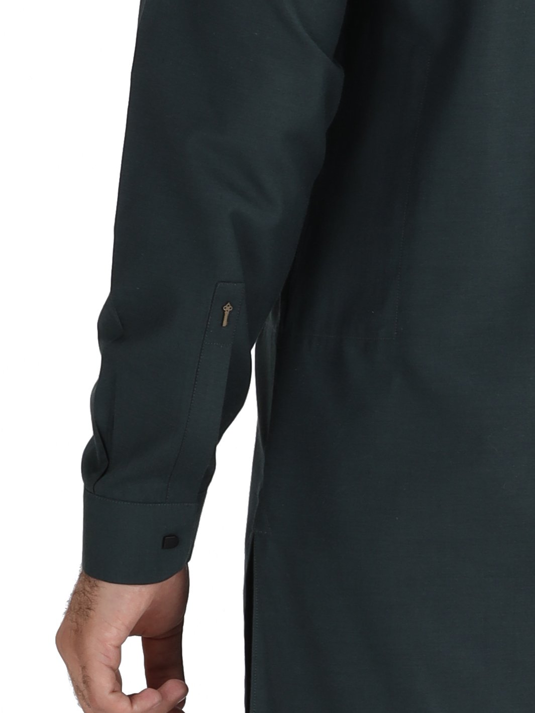 Green Blended Kameez Shalwar - AL-KS-2485-R1