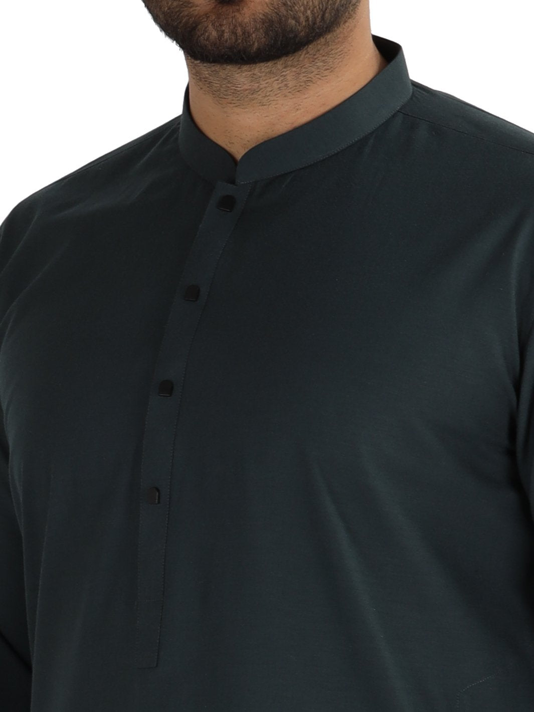 Green Blended Kameez Shalwar - AL-KS-2485-R1