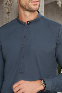 Blue Blended Kameez Shalwar - AL-KS-2488