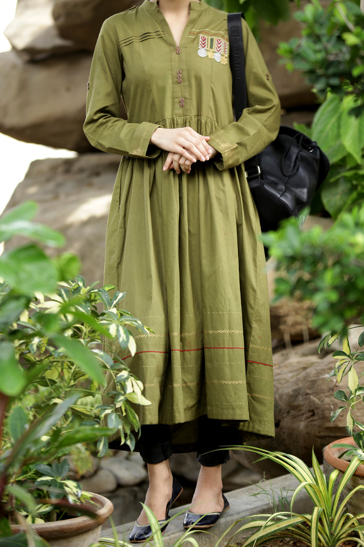 Green Tunic - LK-637