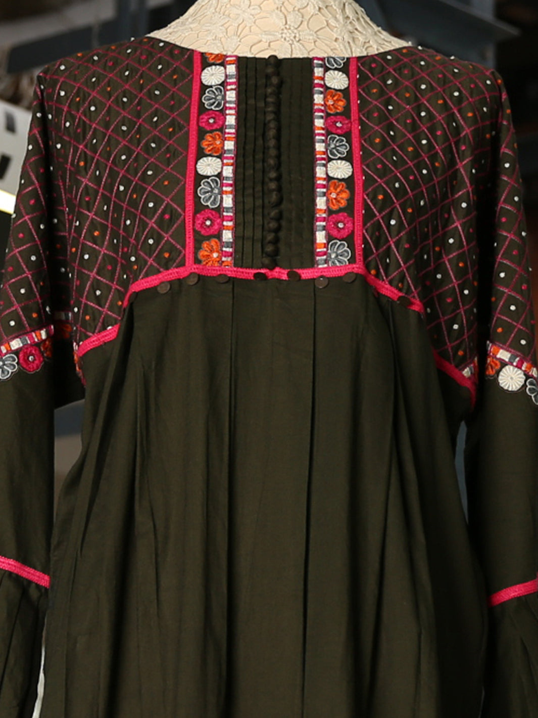 Dark Green Tunic - LK-692