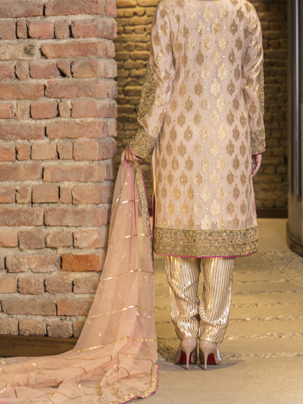 Brown Stitched - LS-158