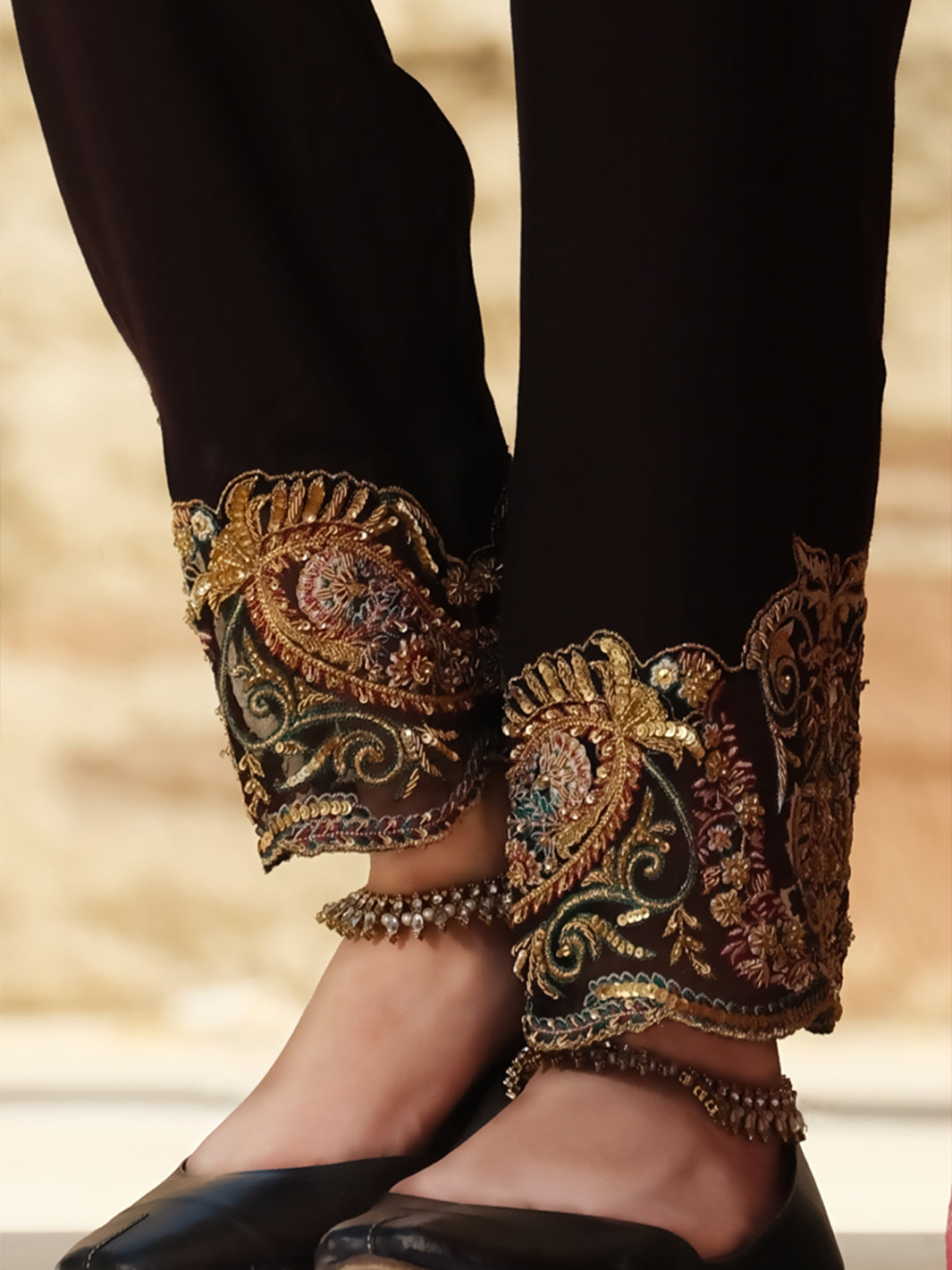 Pink Organza 3 Piece Formal Suit - LS-267