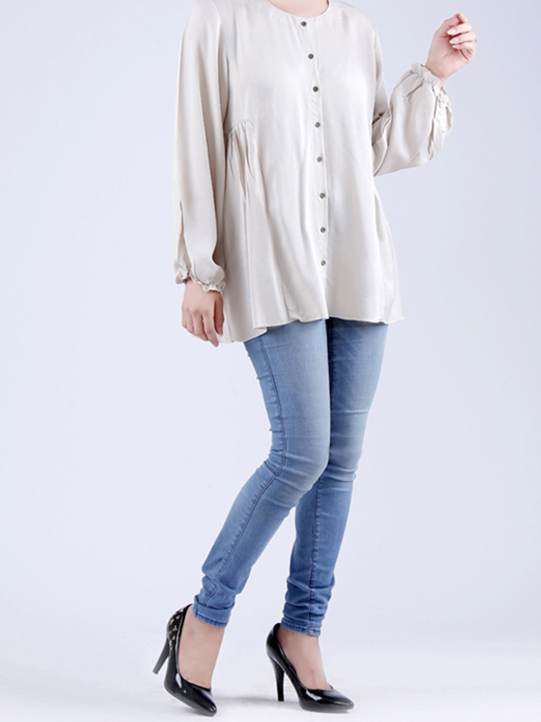 Off White Tunic - LSK-091