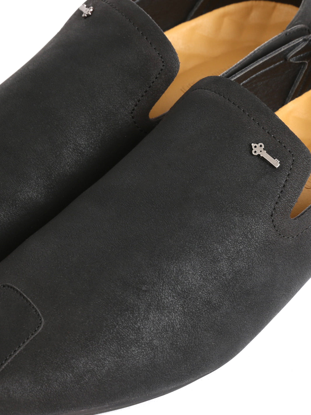 Black Suede Slip-On - AL-MSHO-013-20