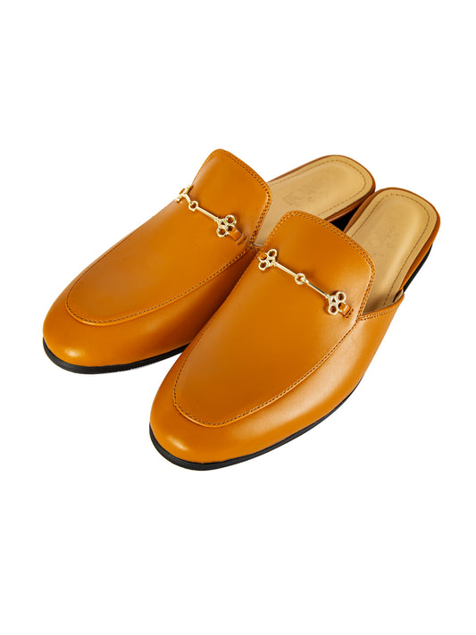 Tan Leather Slip-On - AL-MSHO-017-20