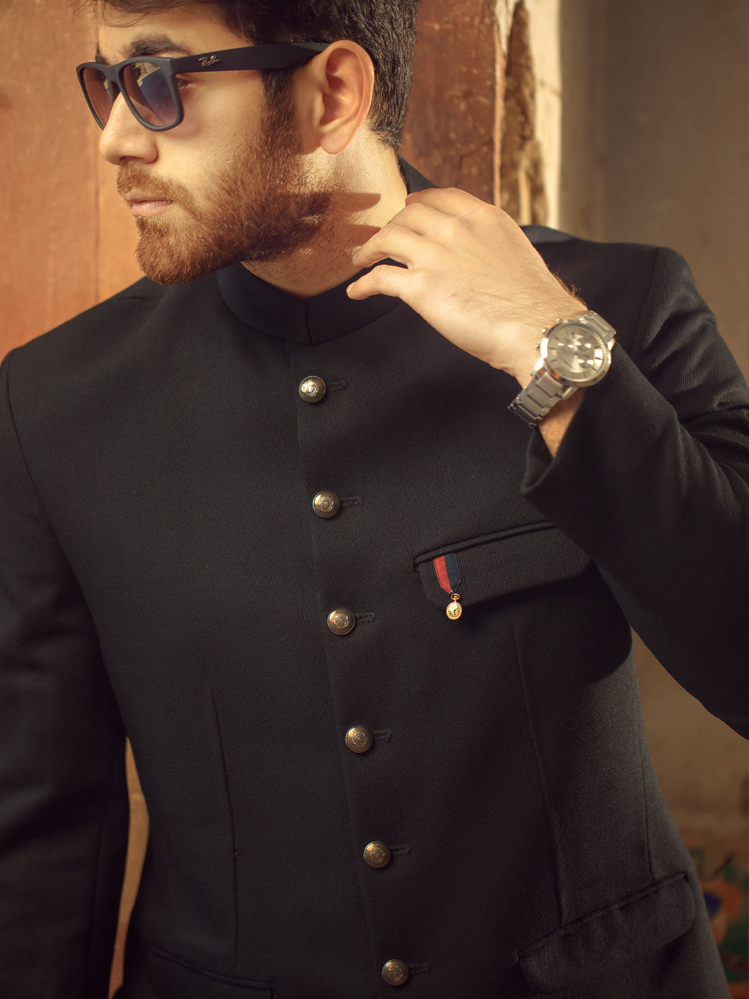 Black Prince Coat - AL-PCS-005