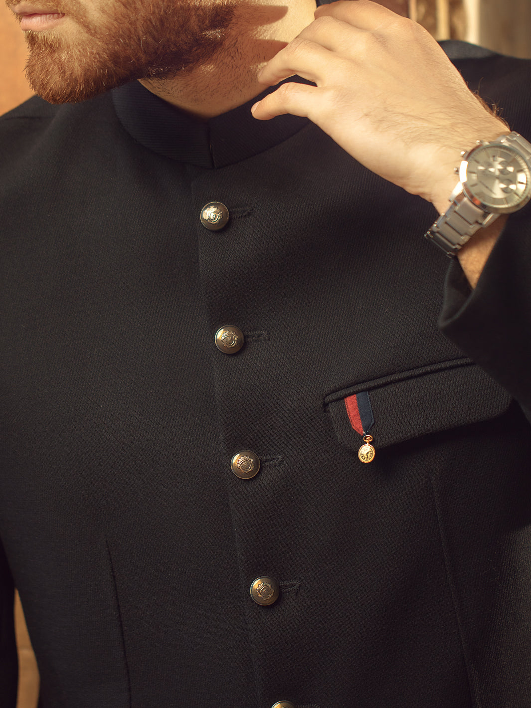 Black Prince Coat - AL-PCS-005