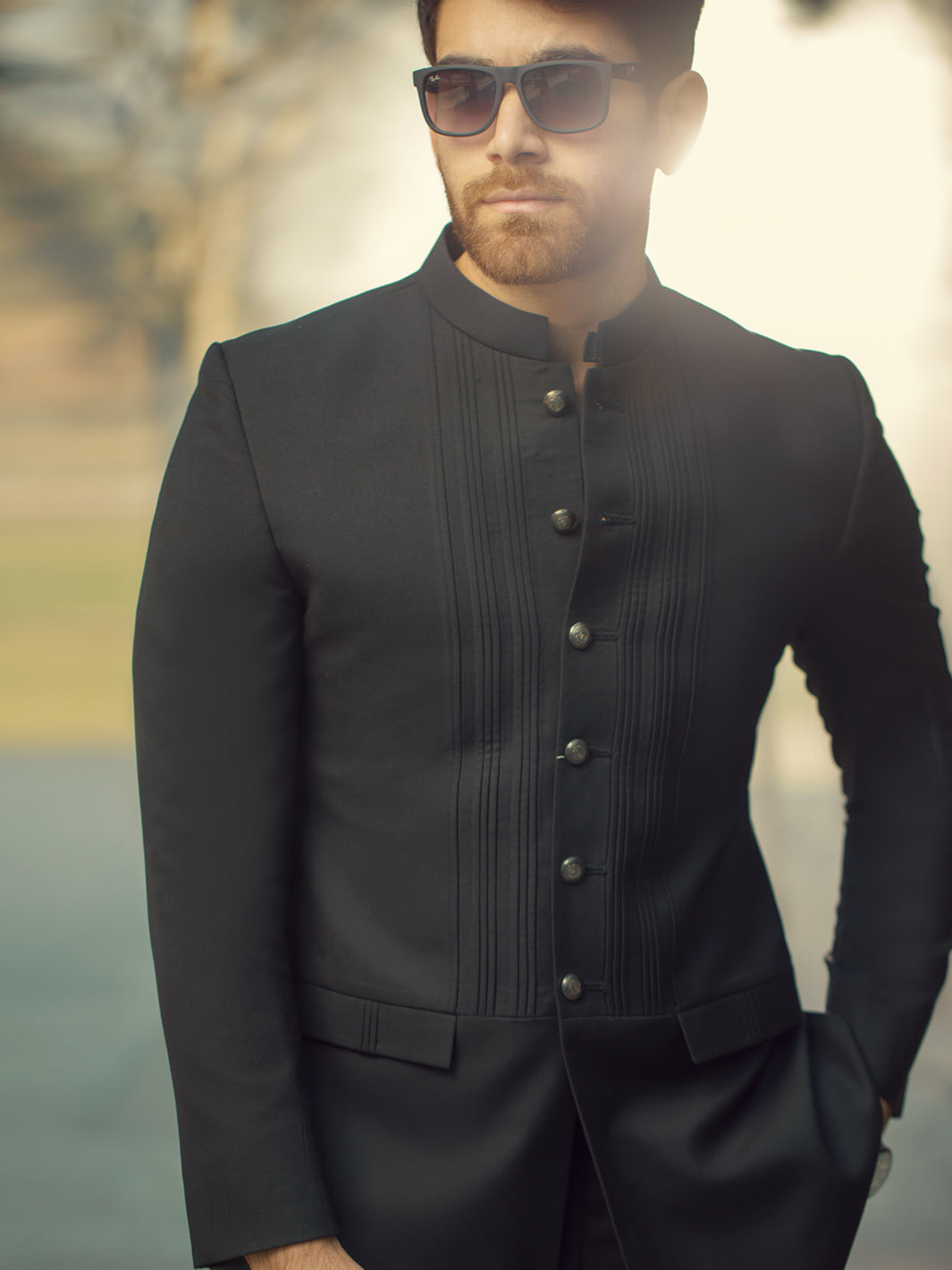 Black Prince Coat - AL-PCS-006