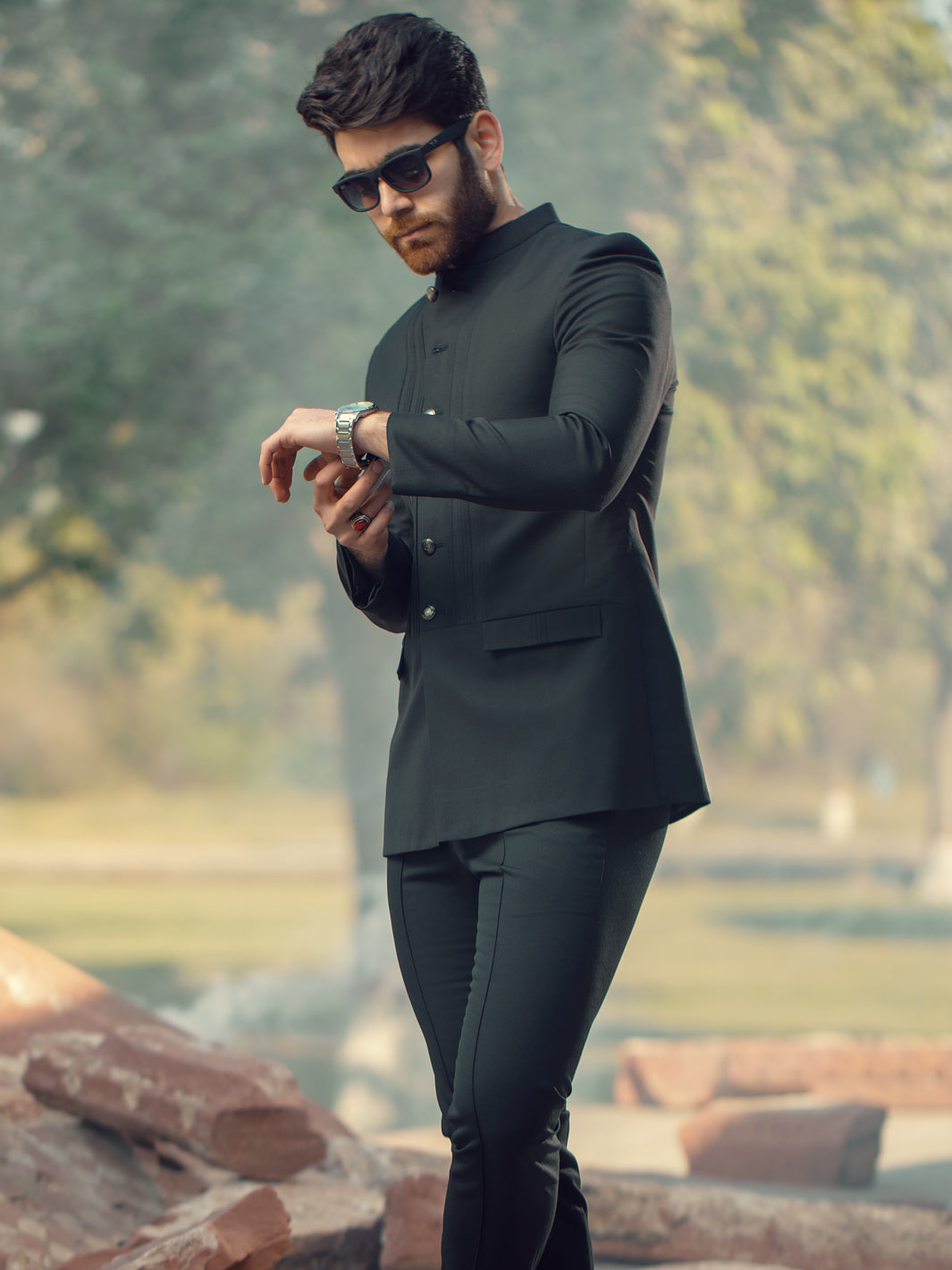Black Prince Coat - AL-PCS-006