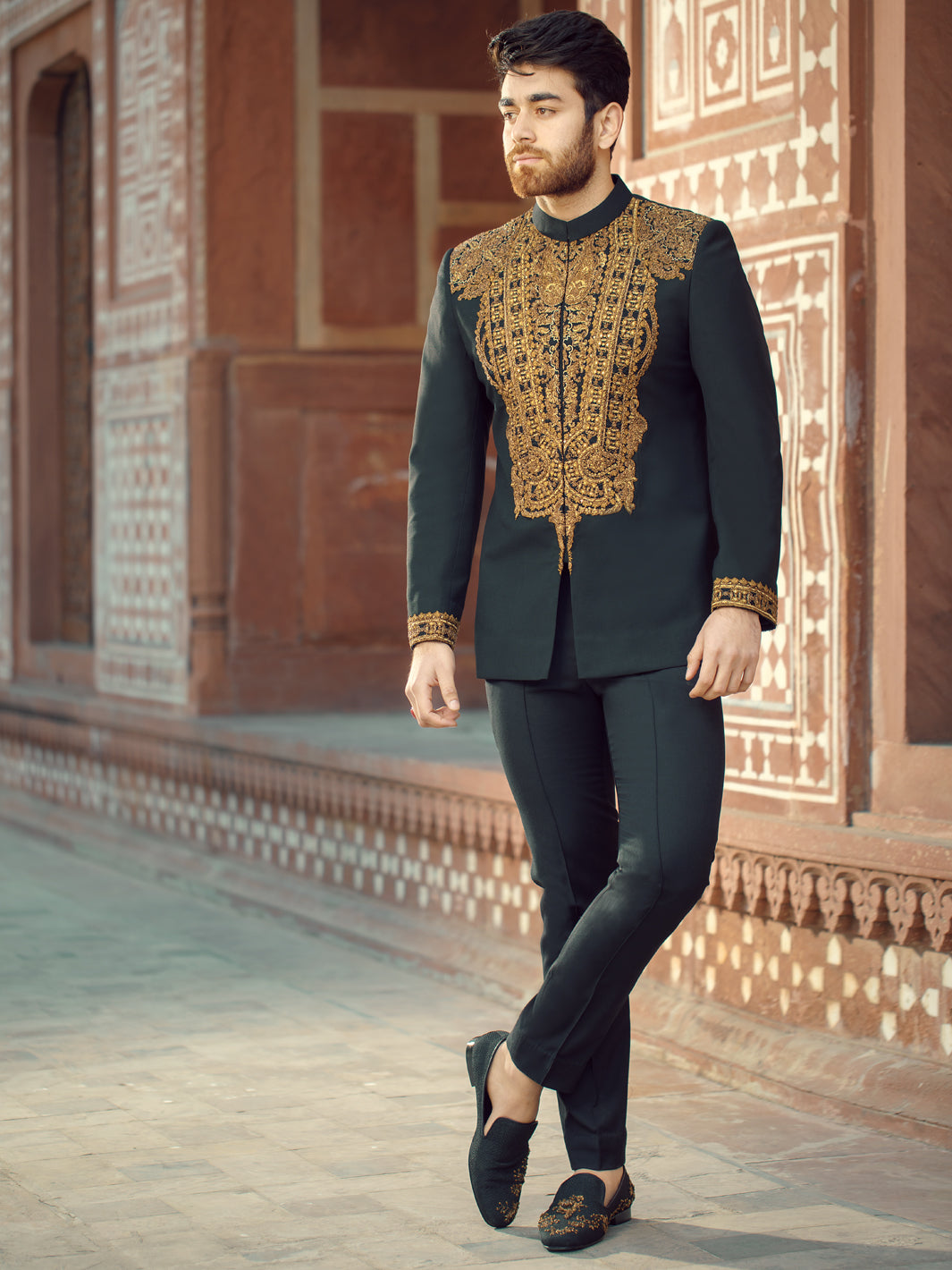 Black Prince Coat  - AL-PCS-013