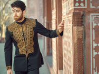 Black Prince Coat  - AL-PCS-013