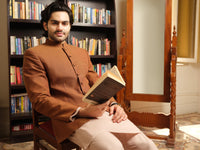 Brown Prince Coat  - AL-PCS-019