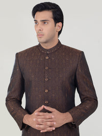 Copper Blended Sherwani - AL-SW-140
