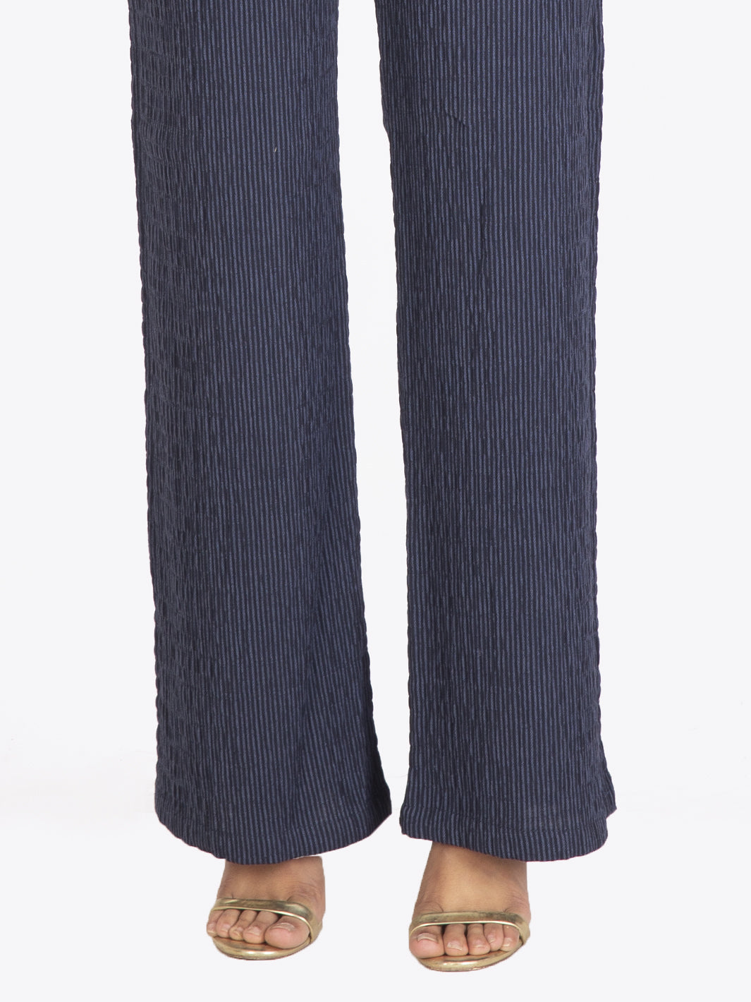 Blue Women Trouser - AL-T-2007C - Almirah Online