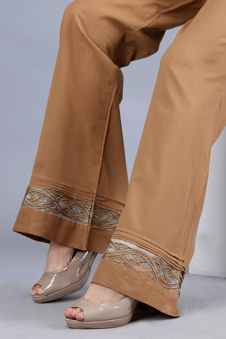 Khaki Women Trouser - AL-T-283