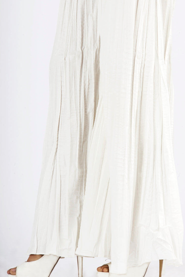 White Dyed Women Trouser - AL-T-287A