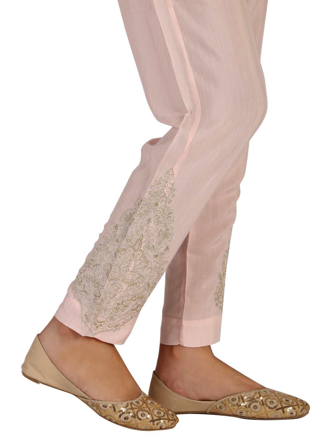 Pink Viscose Trouser - AL-T-408