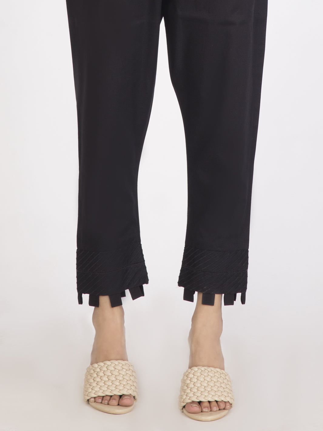 Black Viscose Trouser - AL-T-463