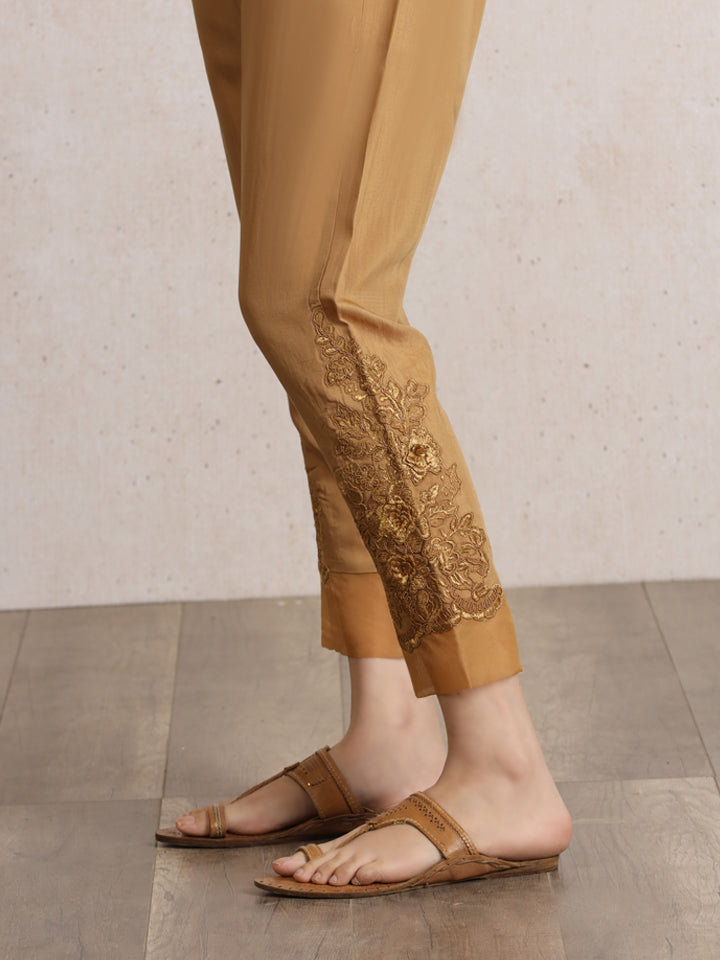 Brown Women Trouser - AL-T-478
