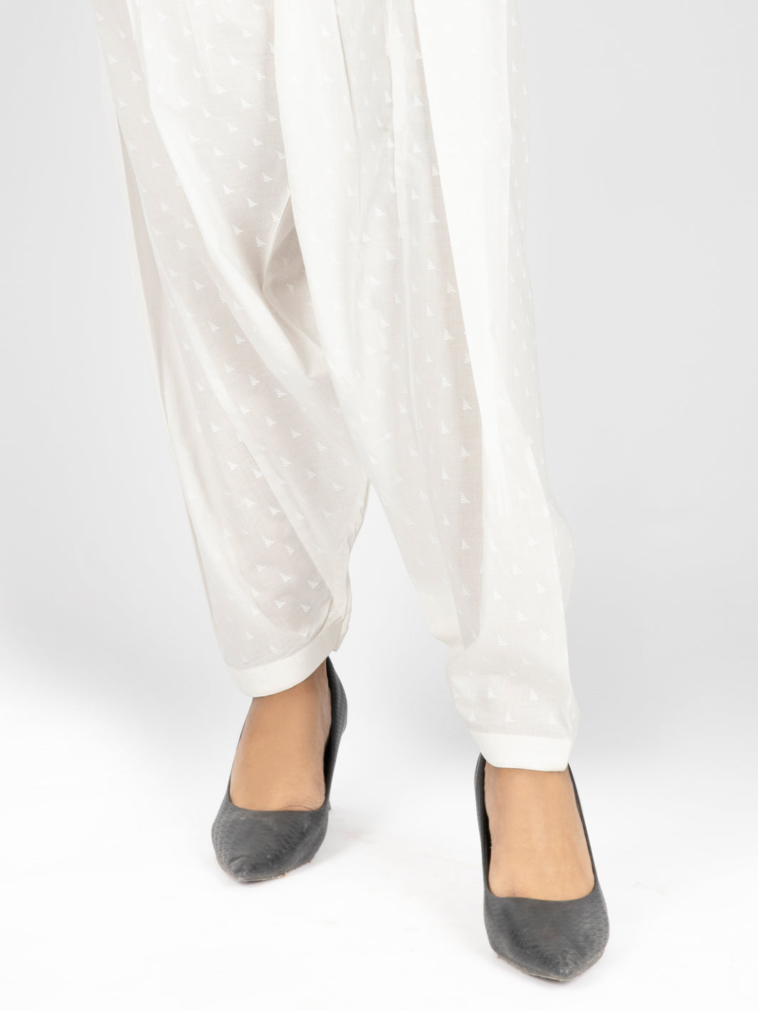 White Women Trouser - AL-T-535