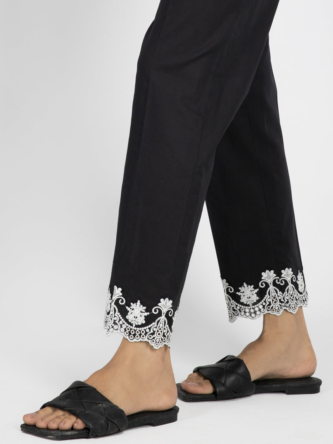 Black Cambric Trouser - AL-T-590